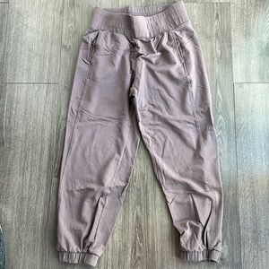 Brown joggers